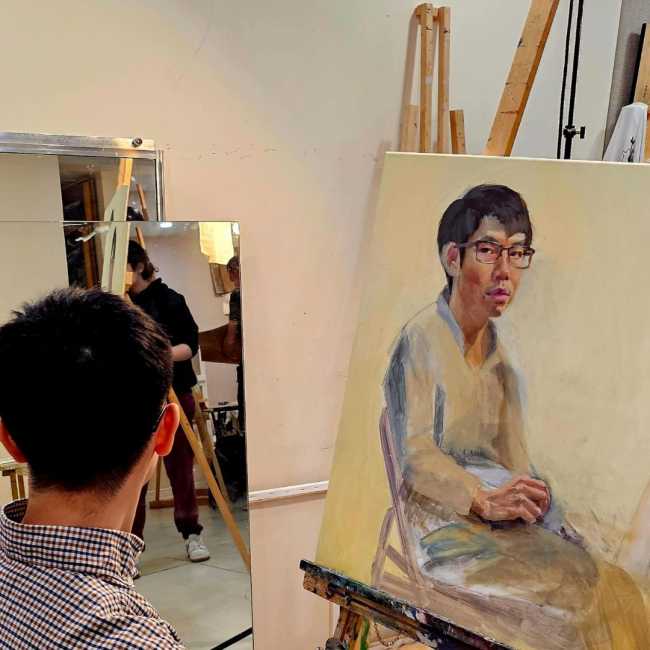 6 Step Process To Excel In Self-Portraiture Oil Painting Classes