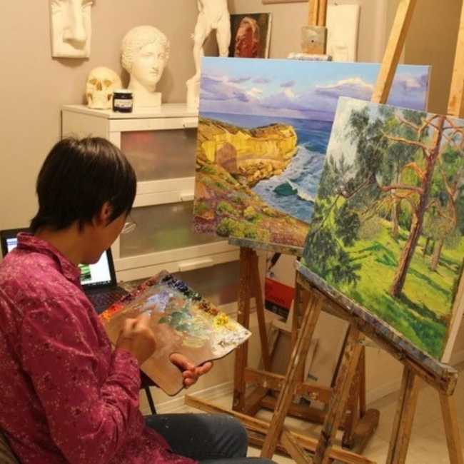 oil painting classes, drawing classes in Toronto