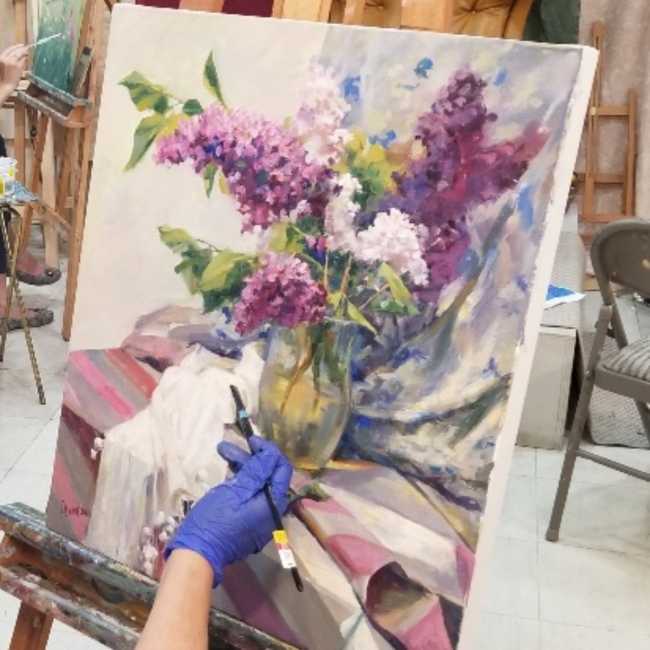 Understanding the Concept of Color Temperature in Oil Painting Classes